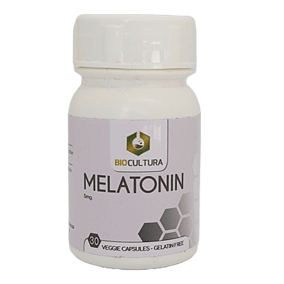 Melatonin 5mg – 30 veggie capsules