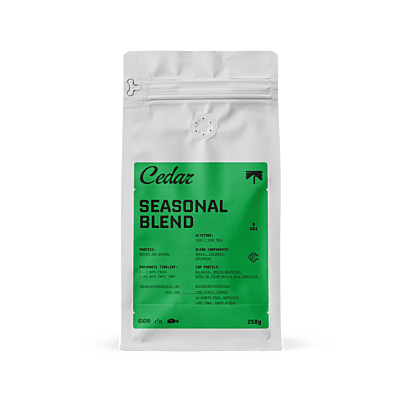 Cedar Seasonal Blend - 1kg
